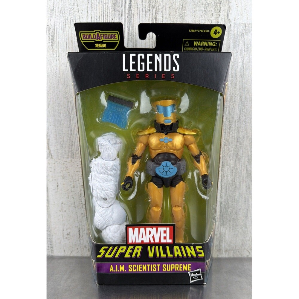 Marvel Legends Super Villains A.I.M. Scientist Supreme 6" Figure BAF Xemnu